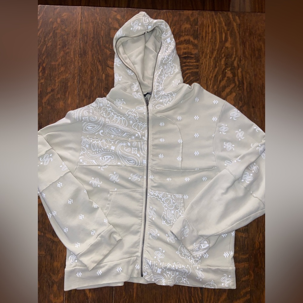 Jaded London Oversized Paisley Jacket Full Zip